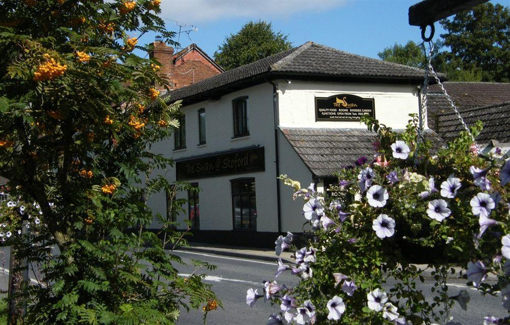 The Swan At Stoford Stapleford (Wiltshire) Exterior foto